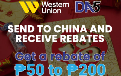 Send to China and received rebates